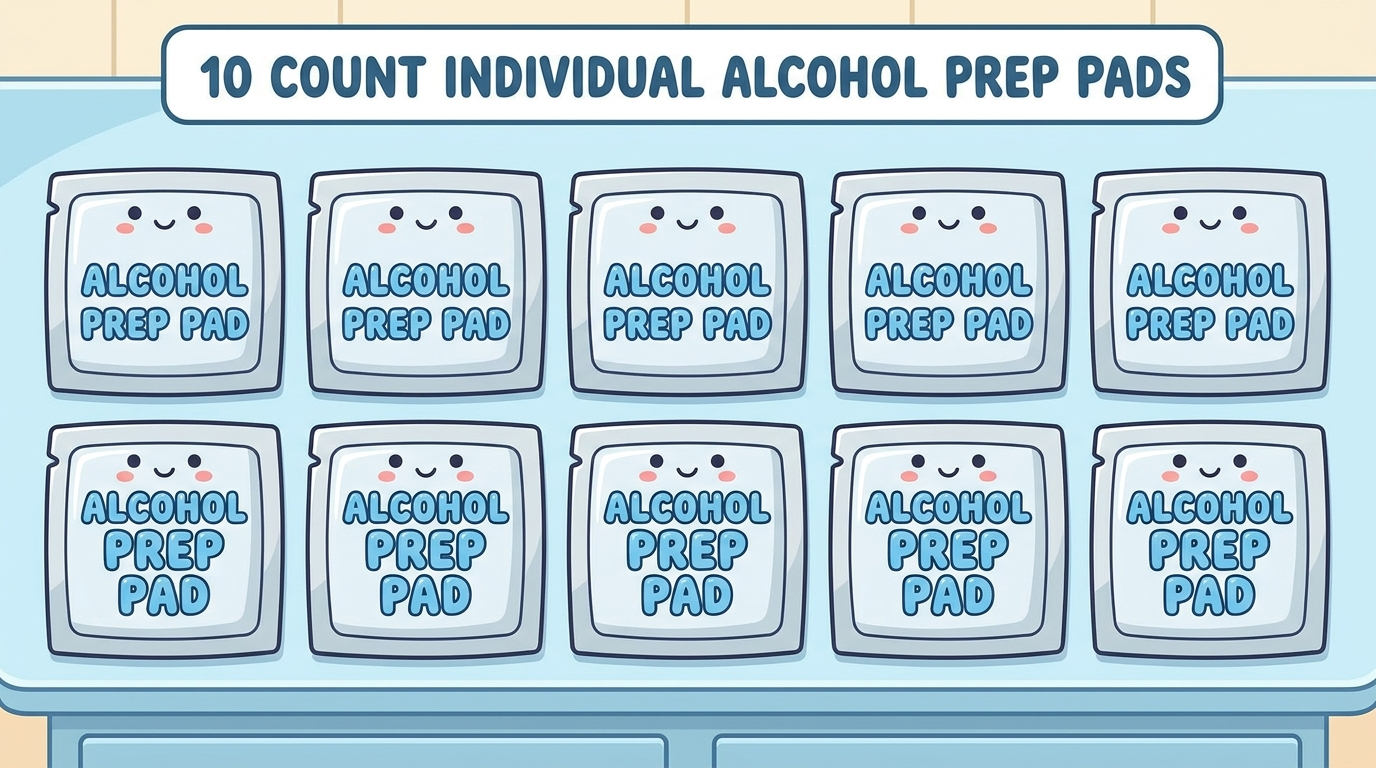 10CT PREP PADS